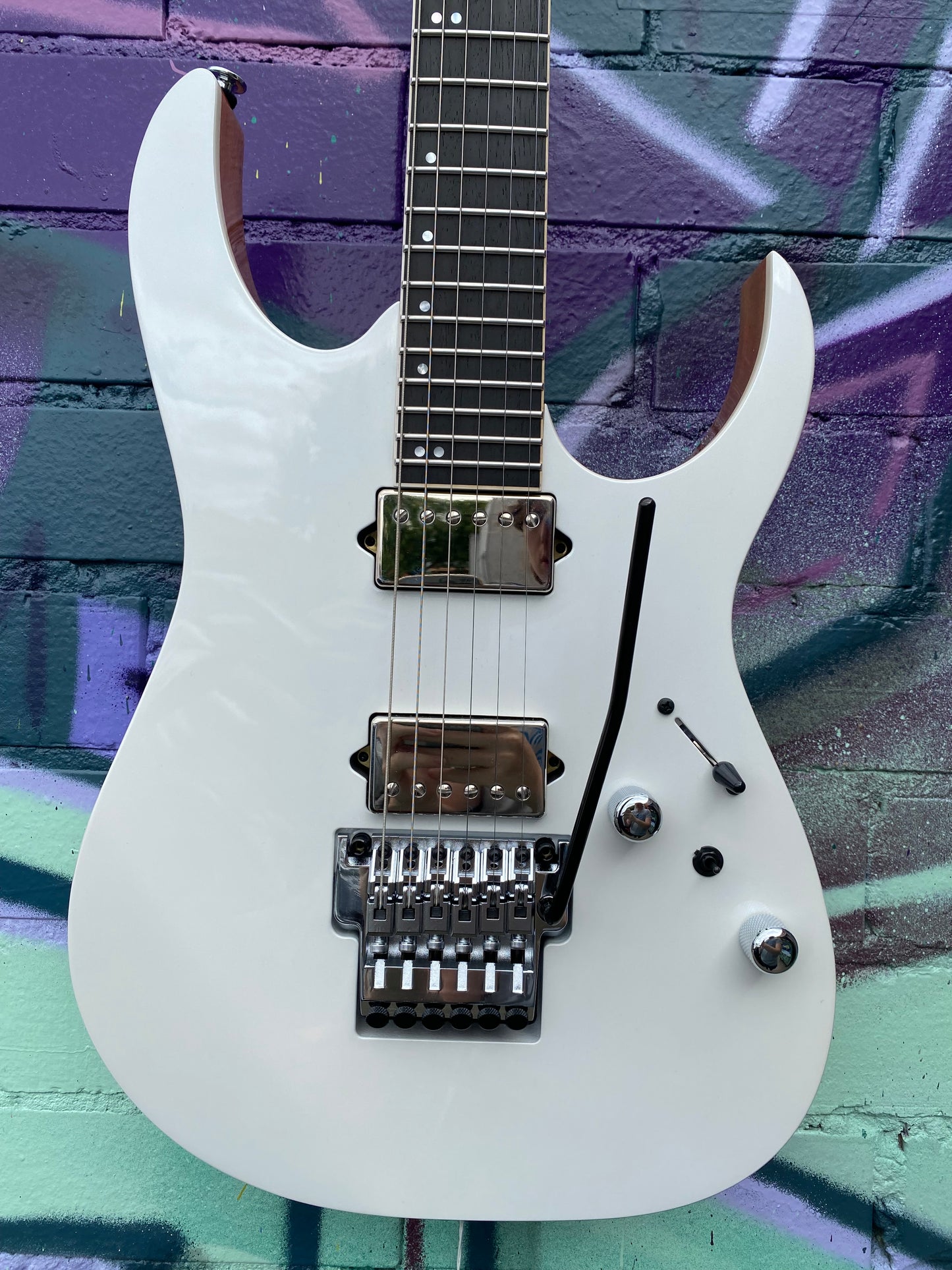 Ibanez RG Prestige RG5320-CPW, Electric Guitar- Pearl White