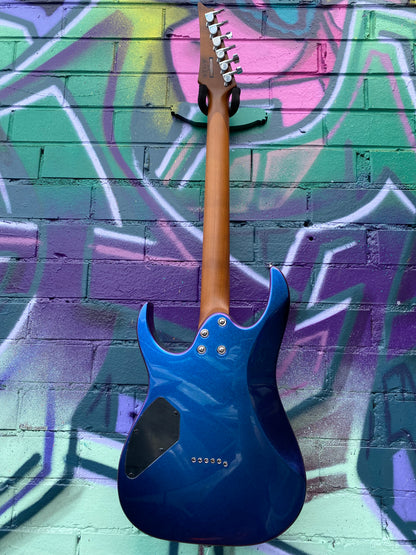 Ibanez RG121SP Electric Guitar - Blue Metal Chameleon