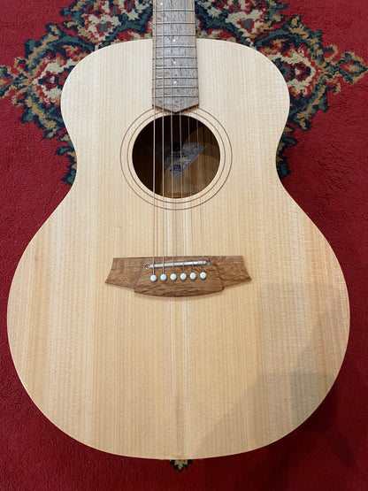 Cole Clark Angel 1 AN1E-BM Acoustic Electric Guitar, She Oak FB - Bunya / Maple