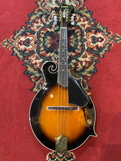 Bryden SMA70 Arch Top Mandolin - Tobacco Sunburst