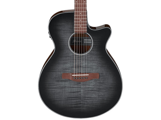 Ibanez AEG70 TCH Acoustic Electric Guitar - Transparent Charcoal Burst High Gloss