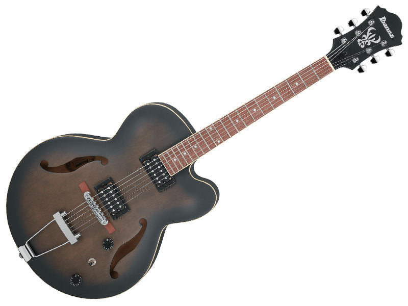 Ibanez AF55 TKF , Electric Guitar-Transparent Black Flat