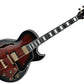 Ibanez AG95QA DBS,Electric Guitar - Dark Brown Sunburst