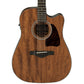 Ibanez AW54CE OPN Acoustic Electric Guitar with Cutaway - Open Pore Natural