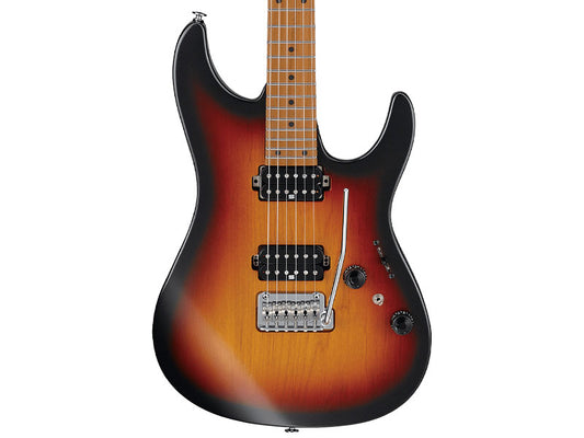 Ibanez Prestige AZ2402 TFF, Electric Guitar - Tri-Fade Burst Flat