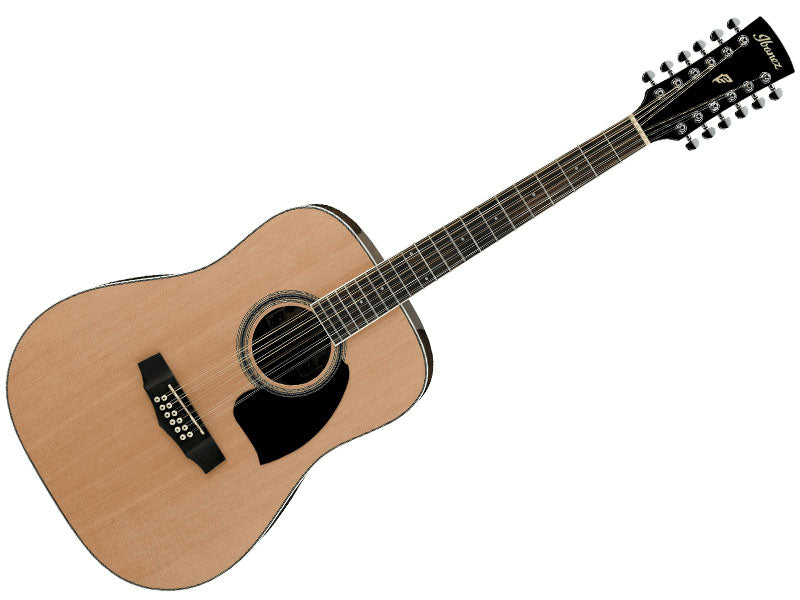 Ibanez PF1512 NT 12-String Acoustic Guitar - Natural High Gloss