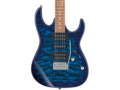 Ibanez RG Gio RX70QA TBB, Electric Guitar - Transparent Blue Burst