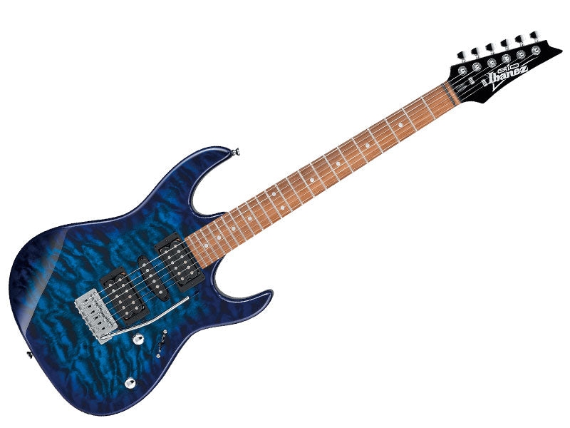 Ibanez RG Gio RX70QA TBB, Electric Guitar - Transparent Blue Burst