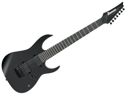 Ibanez RG Iron Label RGIXL7 BKF 7-String, Electric Guitar - Black Flat