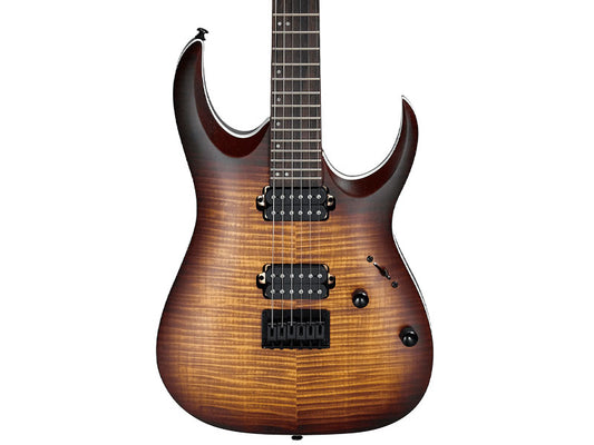 Ibanez RGA Standard RGA42FM DEF, Electric Guitar - Dragon Eye Burst Flat