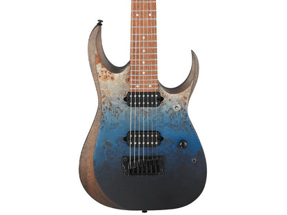 Ibanez RGD7521PB DSF 7-String, Electric Guitar - Deep Seafloor Fade Flat