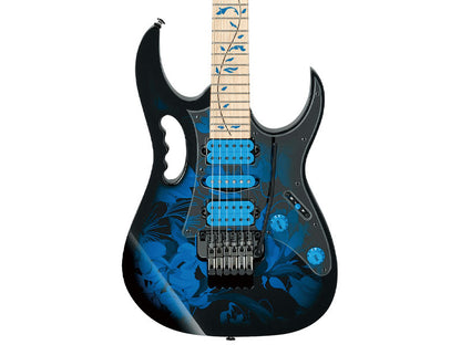 Ibanez Steve Vai Signature Premium JEM77P BFP, Electric Guitar - Blue Floral Pattern