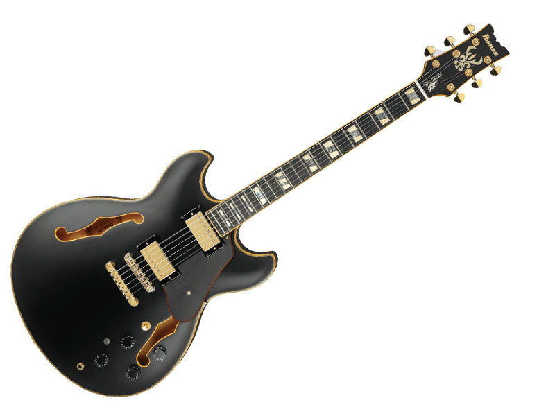 Ibanez John Scofield Signature JSM20-BKL Electric Guitar- Black Low Gloss