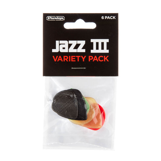 Jim Dunlop JPJT6 Jazz 3 Variety Pack