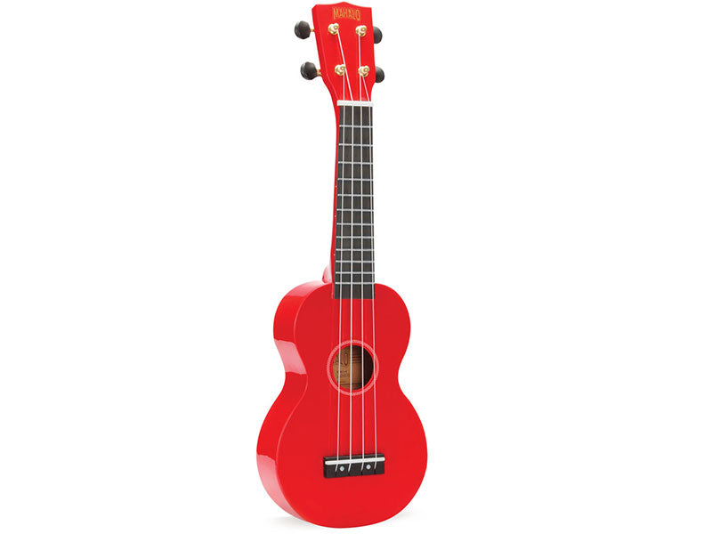 Mahalo Rainbow Series Soprano Ukulele - Red