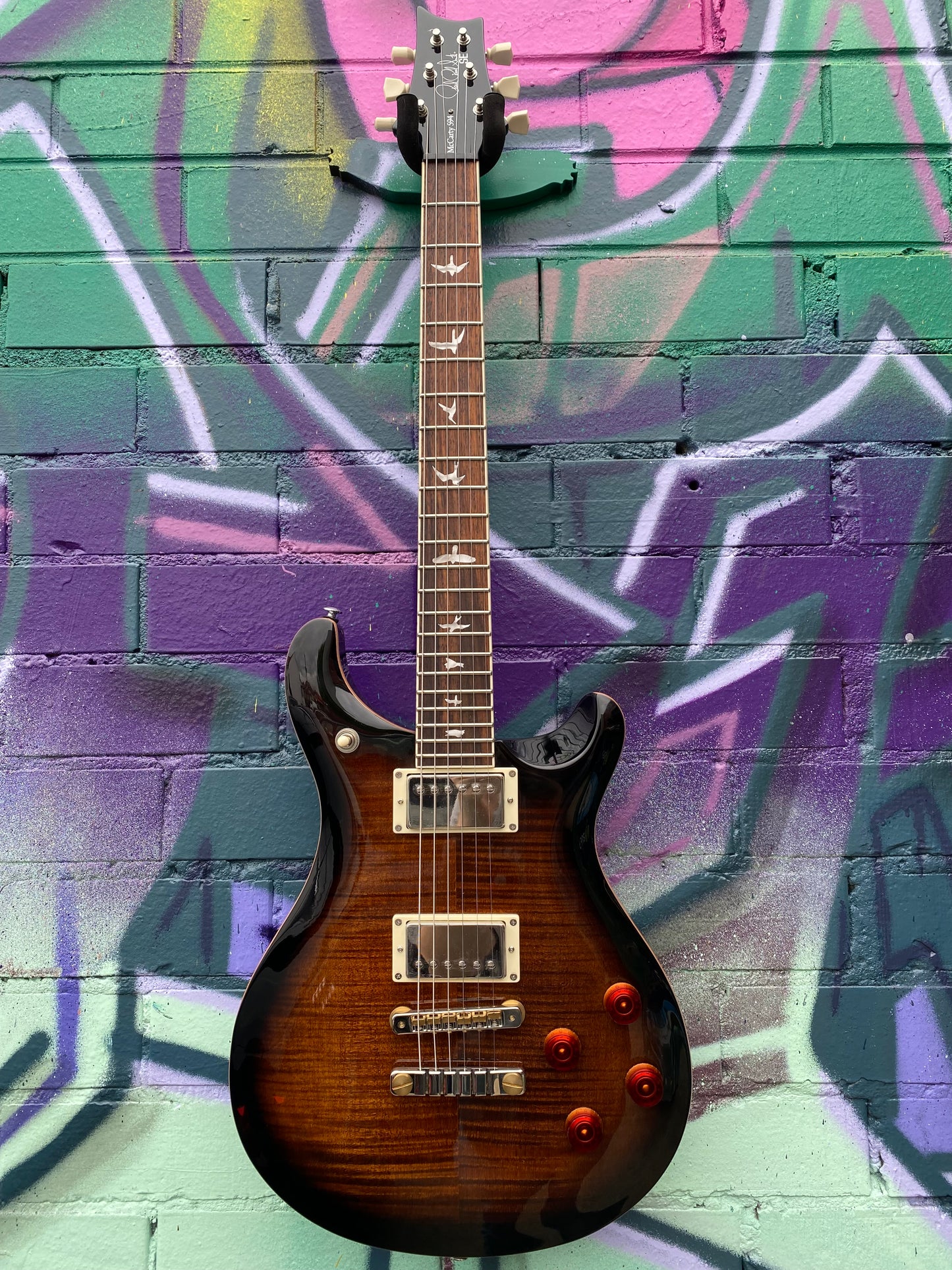 PRS SE McCarty 594 Electric Guitar - Black Gold Burst