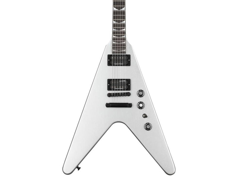 Gibson Dave Mustaine Flying V EXP Electric Guitar - Silver Metallic