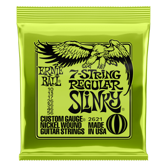 Ernie Ball Regular Slinky 7-String Nickel Wound Electric Guitar Strings