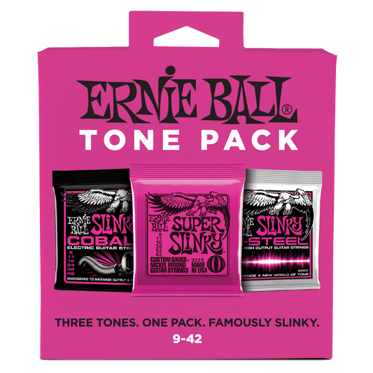 Ernie Ball Super Tone Pack Electric Guitar Strings - 9-42 Gauge