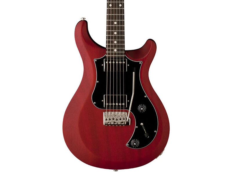 PRS S2 Standard 24 Satin with Dots, Electric Guitar- Vintage Cherry