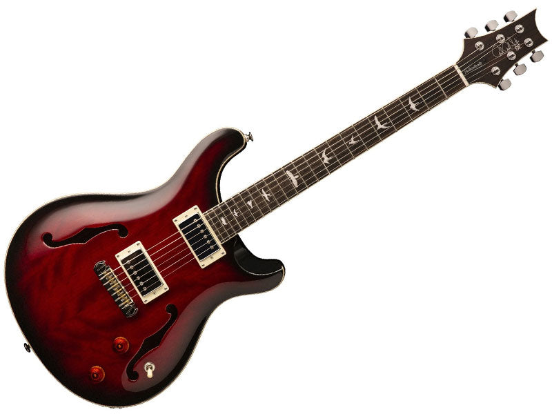 PRS SE Hollowbody Standard, Electric Guitar - Fire Red Burst