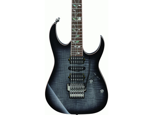 Ibanez J. Custom RG8570 BRE, Electric Guitar- Black Rutile