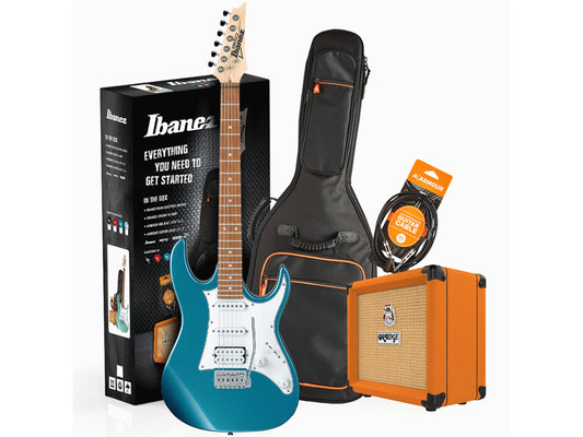 Ibanez RX40 Guitar Pack with Orange Crush and Accessories -Metallic Light Blue