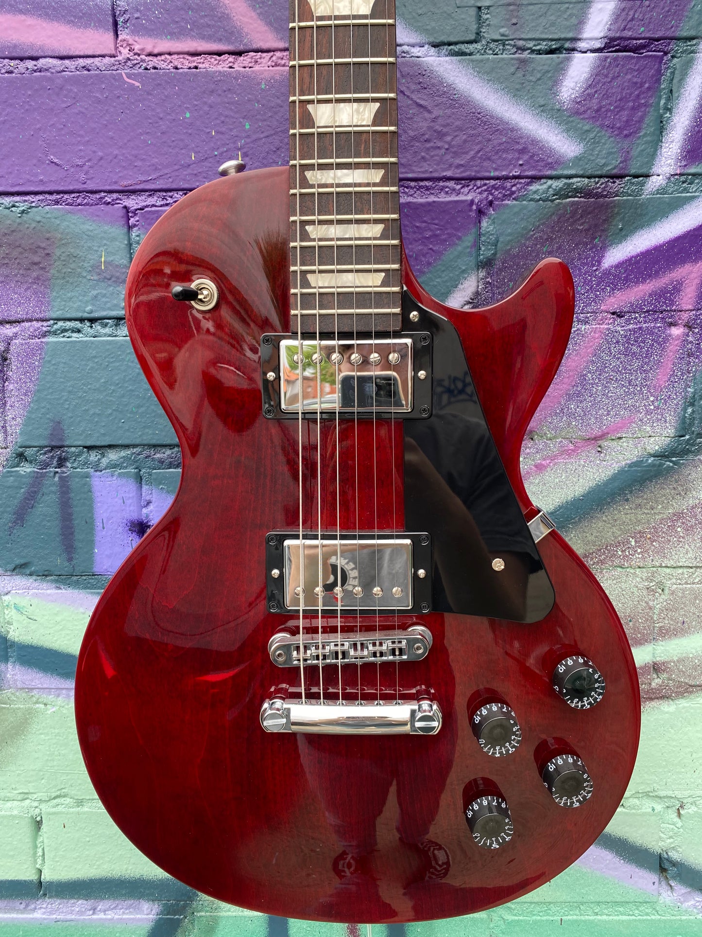 Gibson Les Paul Studio Electric Guitar- Wine Red