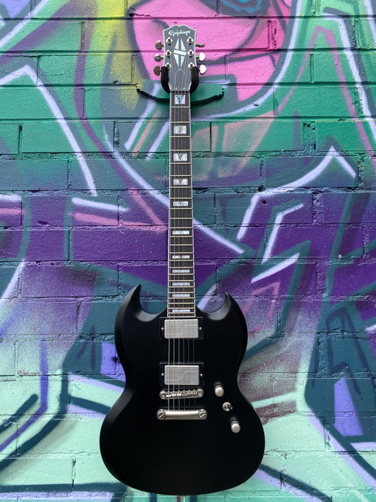 Epiphone SG Prophecy Electric Guitar- Black Aged Gloss