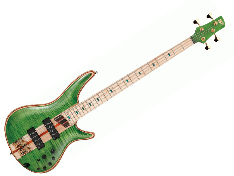 Ibanez SR4FMDX Electric Bass - Emerald Green Low Gloss