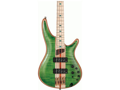 Ibanez SR4FMDX Electric Bass - Emerald Green Low Gloss