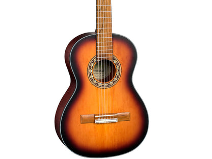 Valencia VC303 4/4 Size Classical Guitar- Sunburst