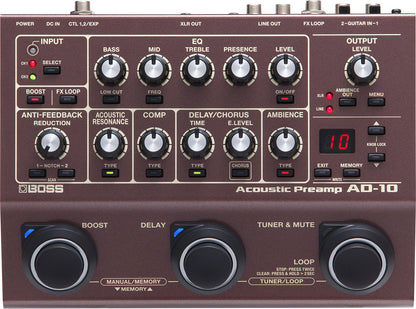 Boss AD-10 Acoustic Preamp