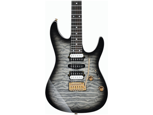 Ibanez AZ47P1QM BIB, Electric Guitar- Black Ice Burst