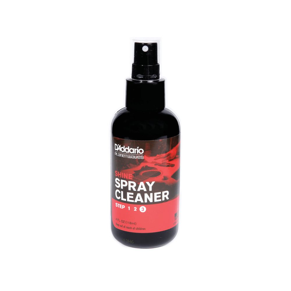 D'Addario Shine Spray Cleaner