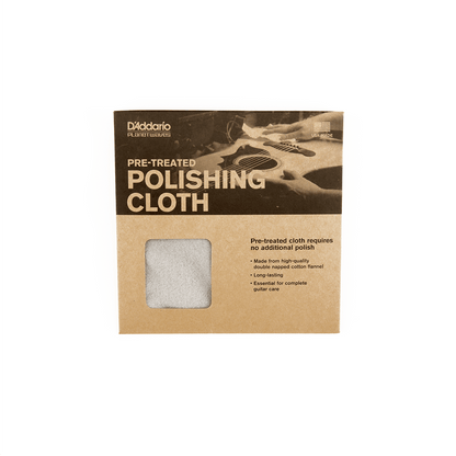 D'Addario Pre-Treated Polishing Cloth
