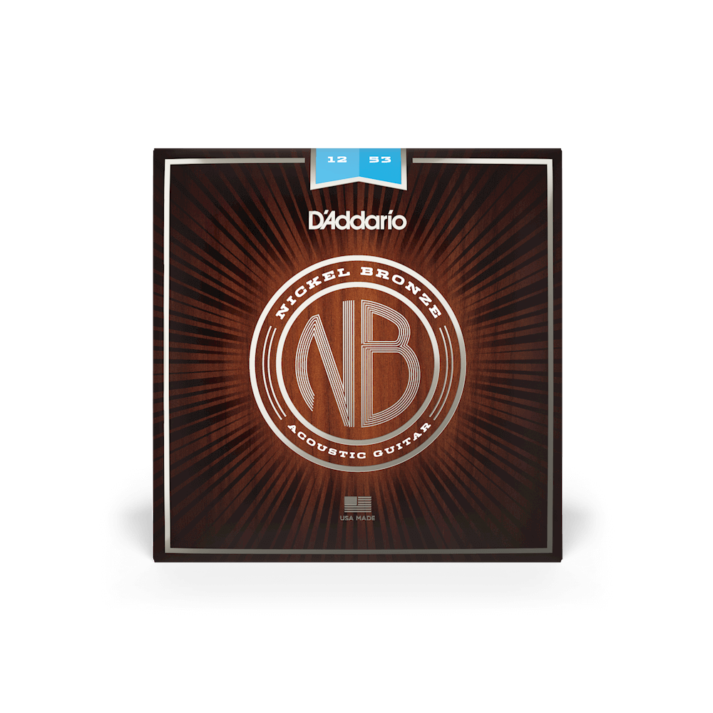 D'Addario Nickel Bronze Light 12-53-NB1253