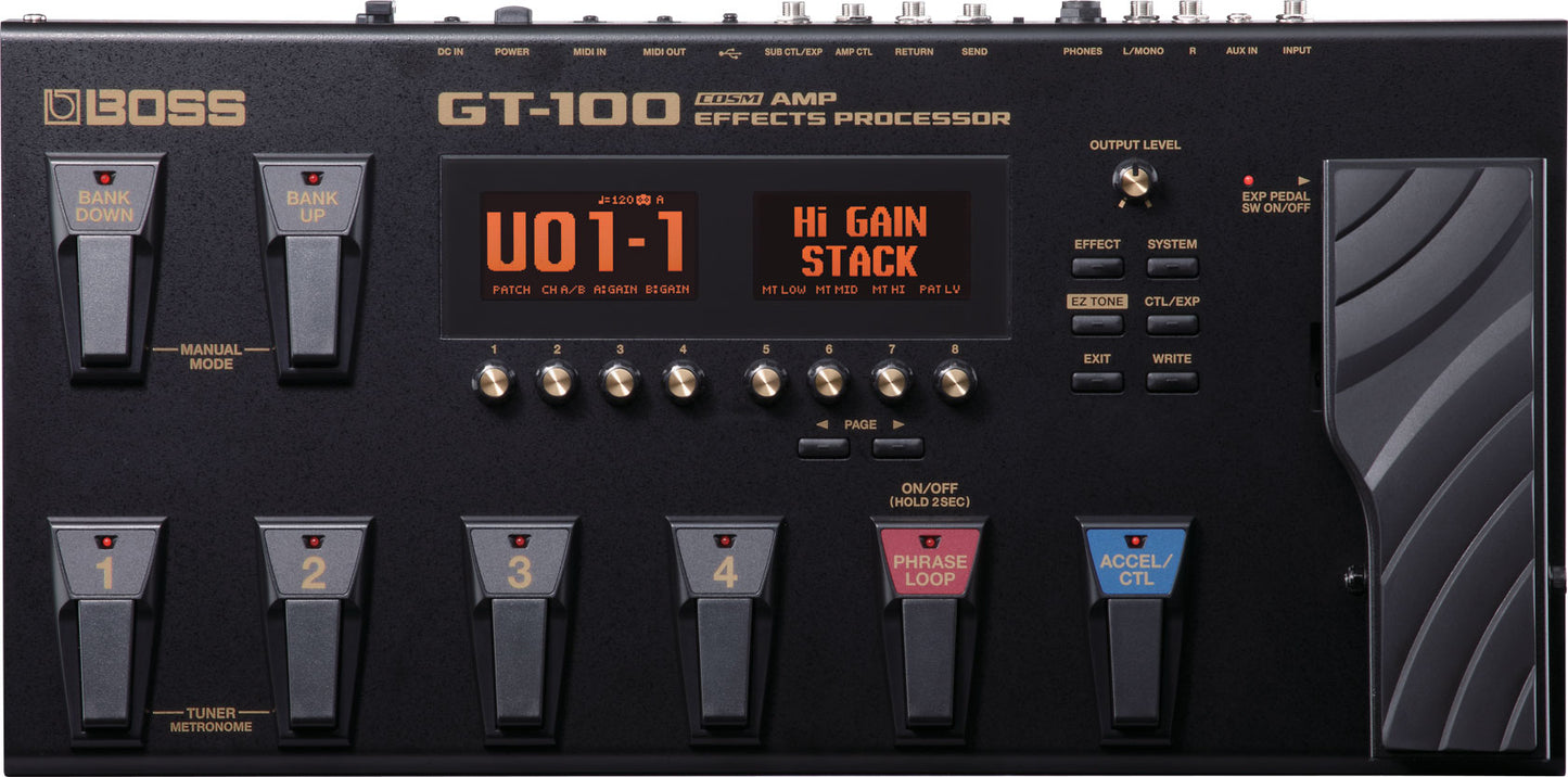 Boss GT100 Guitar Multi Effects