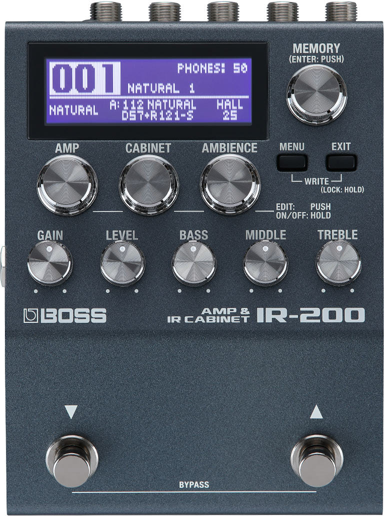 Boss IR200 Amp & IR Cabinet Pedal