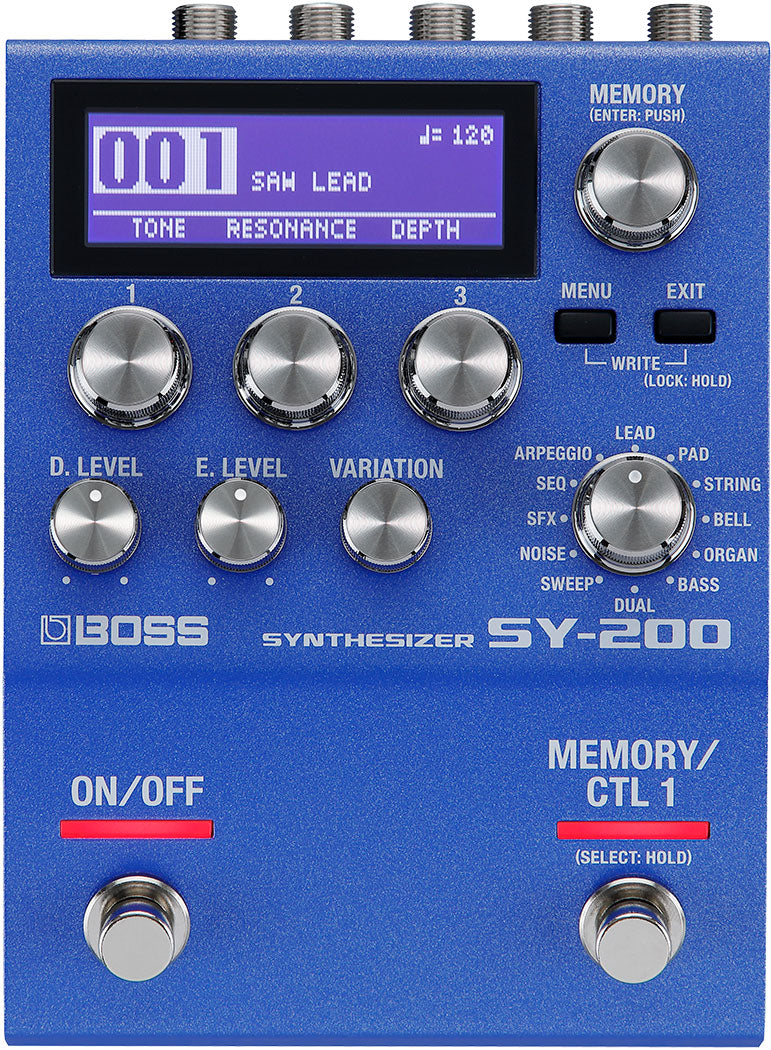 Boss SY-200 Synthesizer Pedal